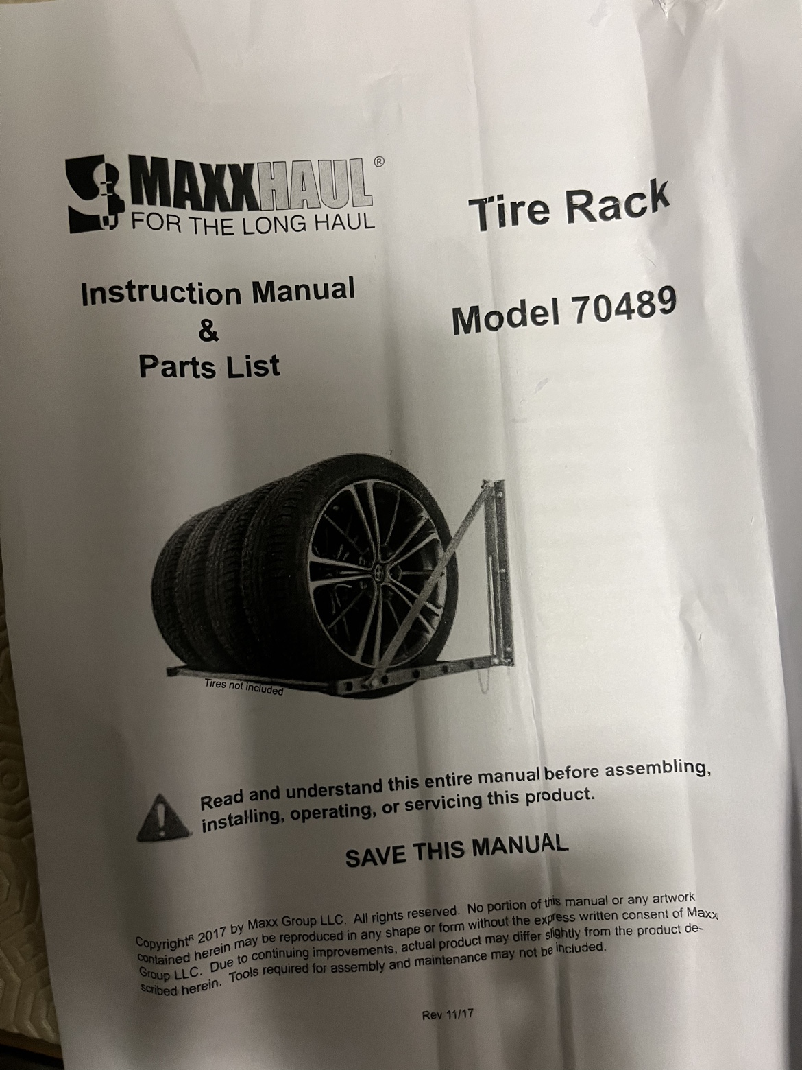 TIRE MOUNTING RACK - brand new image indicator(2)