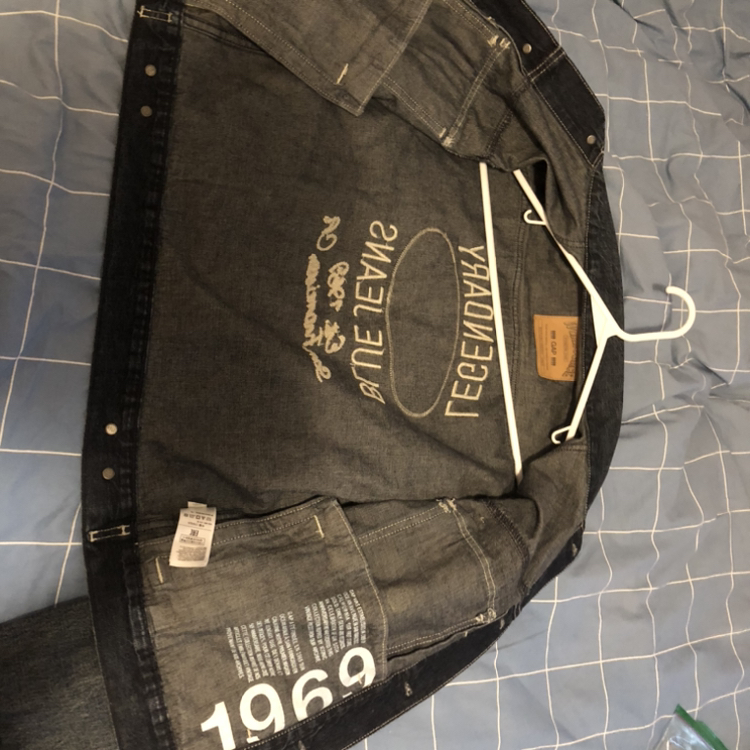 GAP 1969 World Force Retro Vintage Men's❄️ Denim Jacket  ME - photo 3