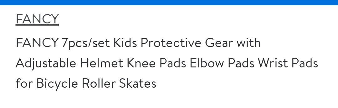 Fancy 7pcs Toddler Bike Set image indicator(5)