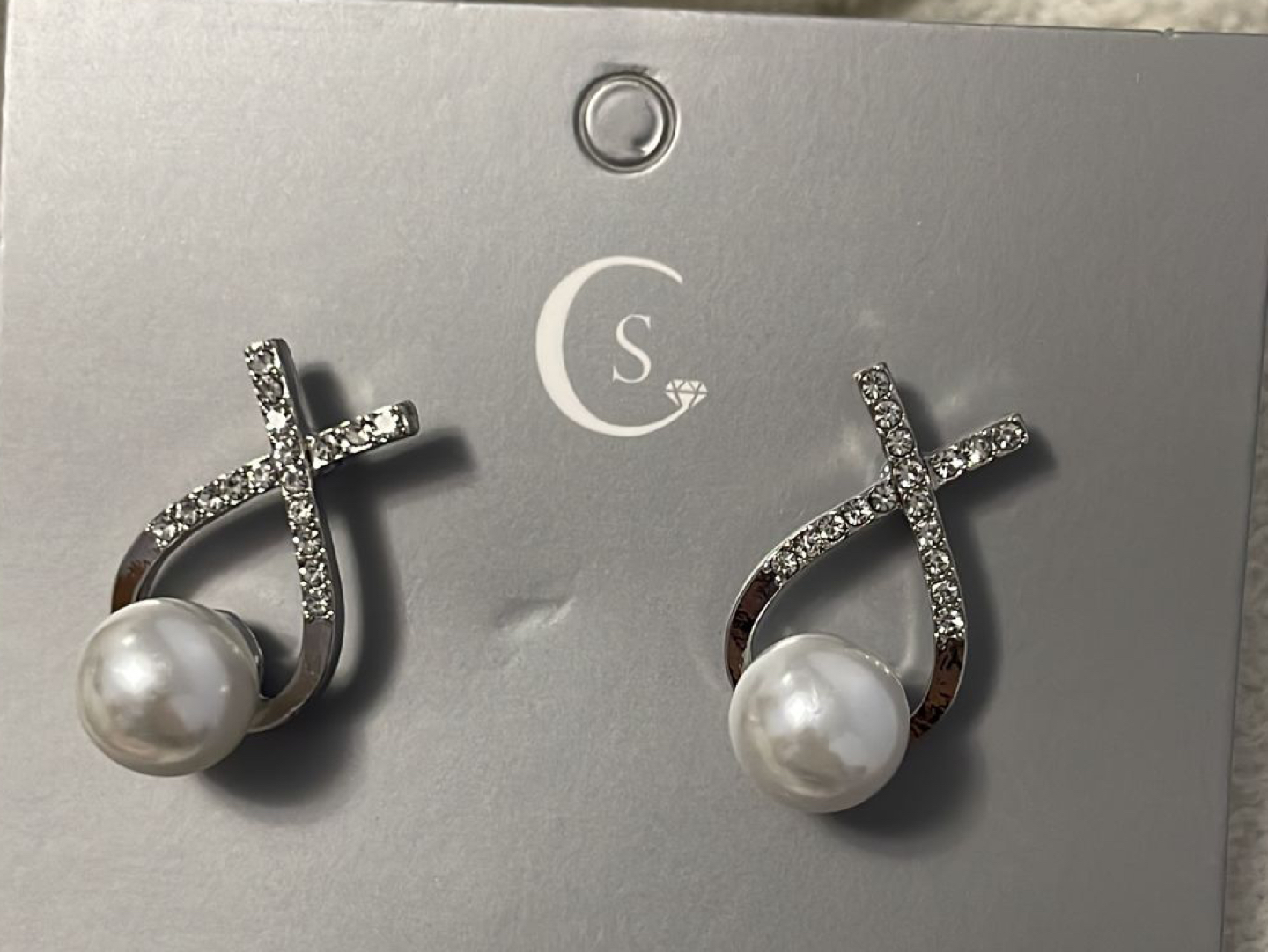 elegant pearl earrings - photo 3