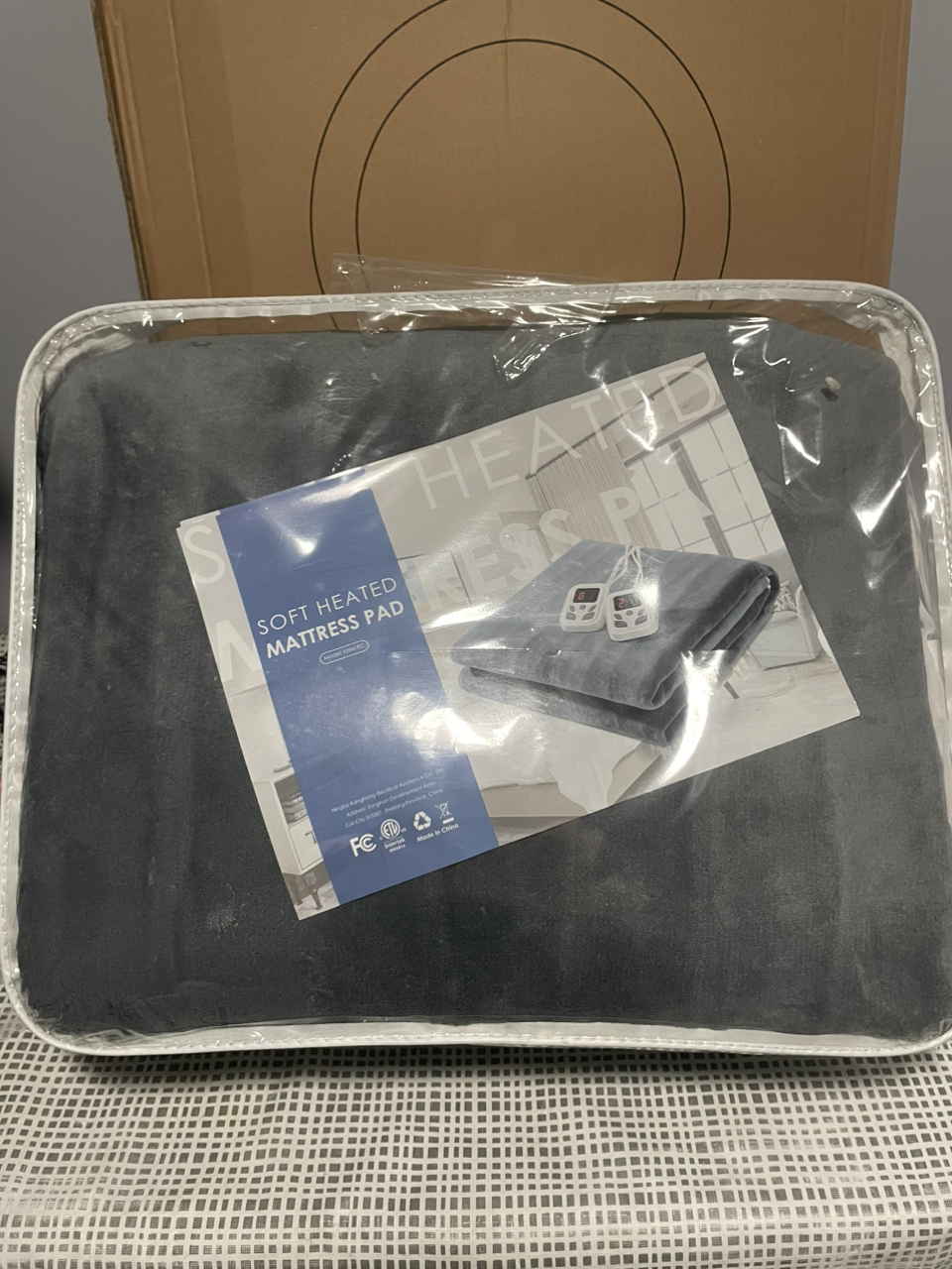 Soft heated mattress Pad