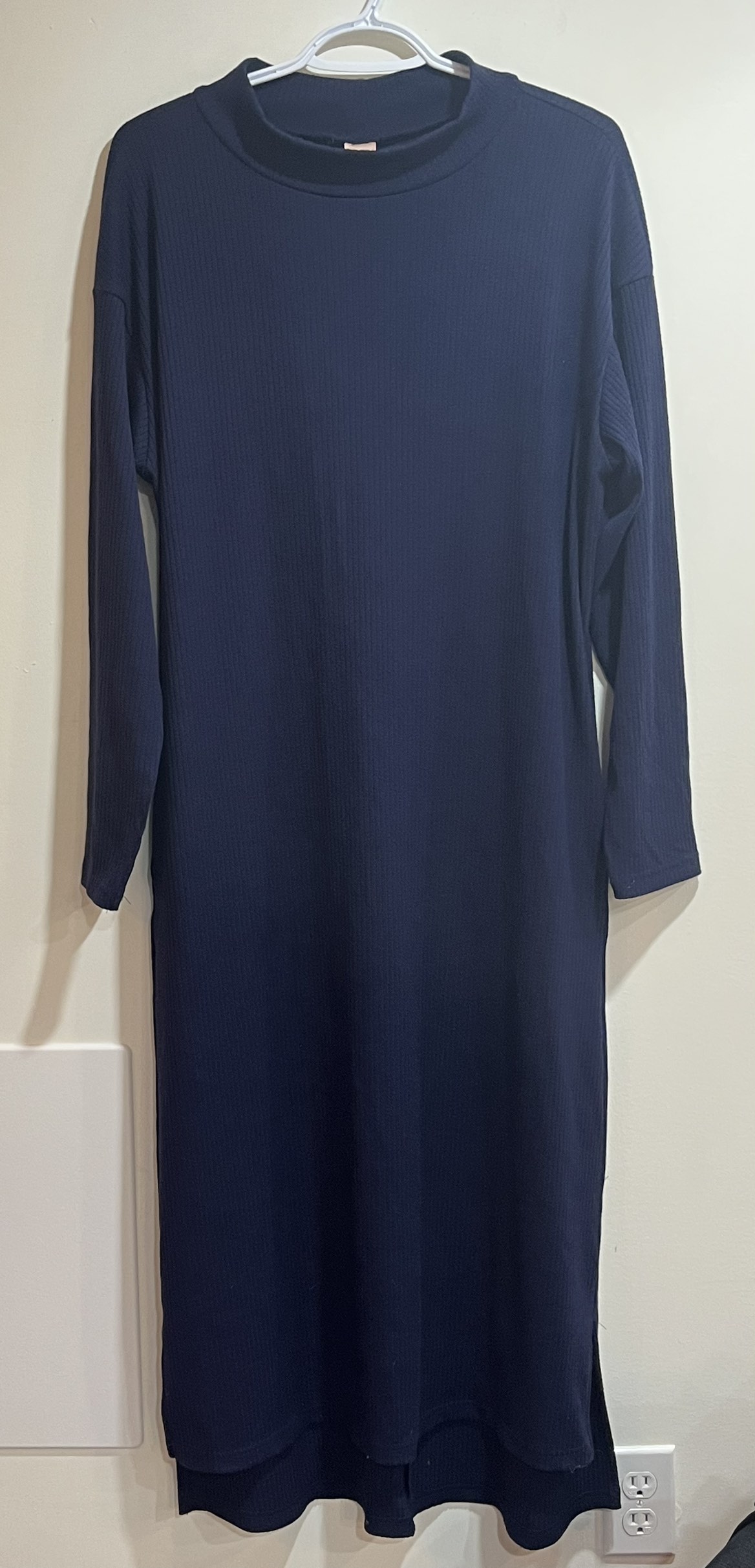 Smash + Tess Navy Blue sweater dress sz M image indicator(3)