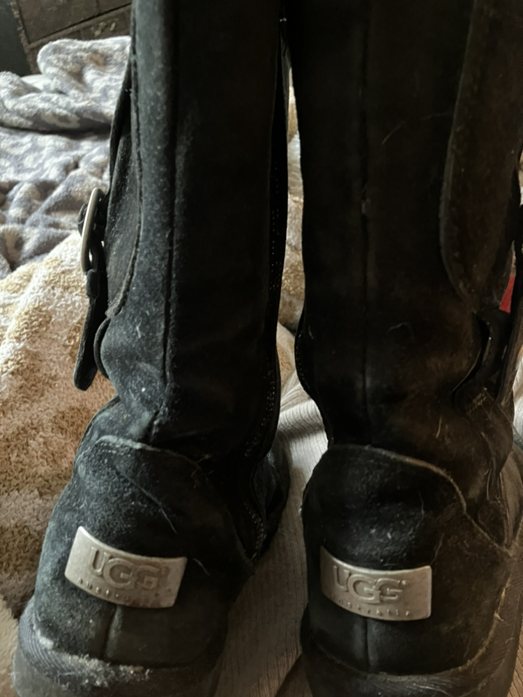 Ugg Black Suede Cargo pocket boot size 6 #FREECYCLE image indicator(6)