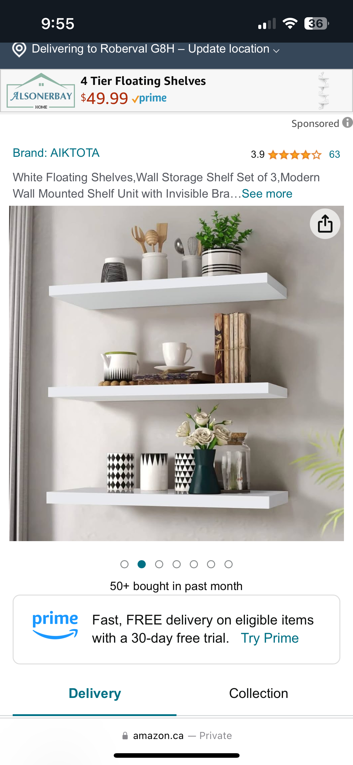 Wall shelves - photo 2
