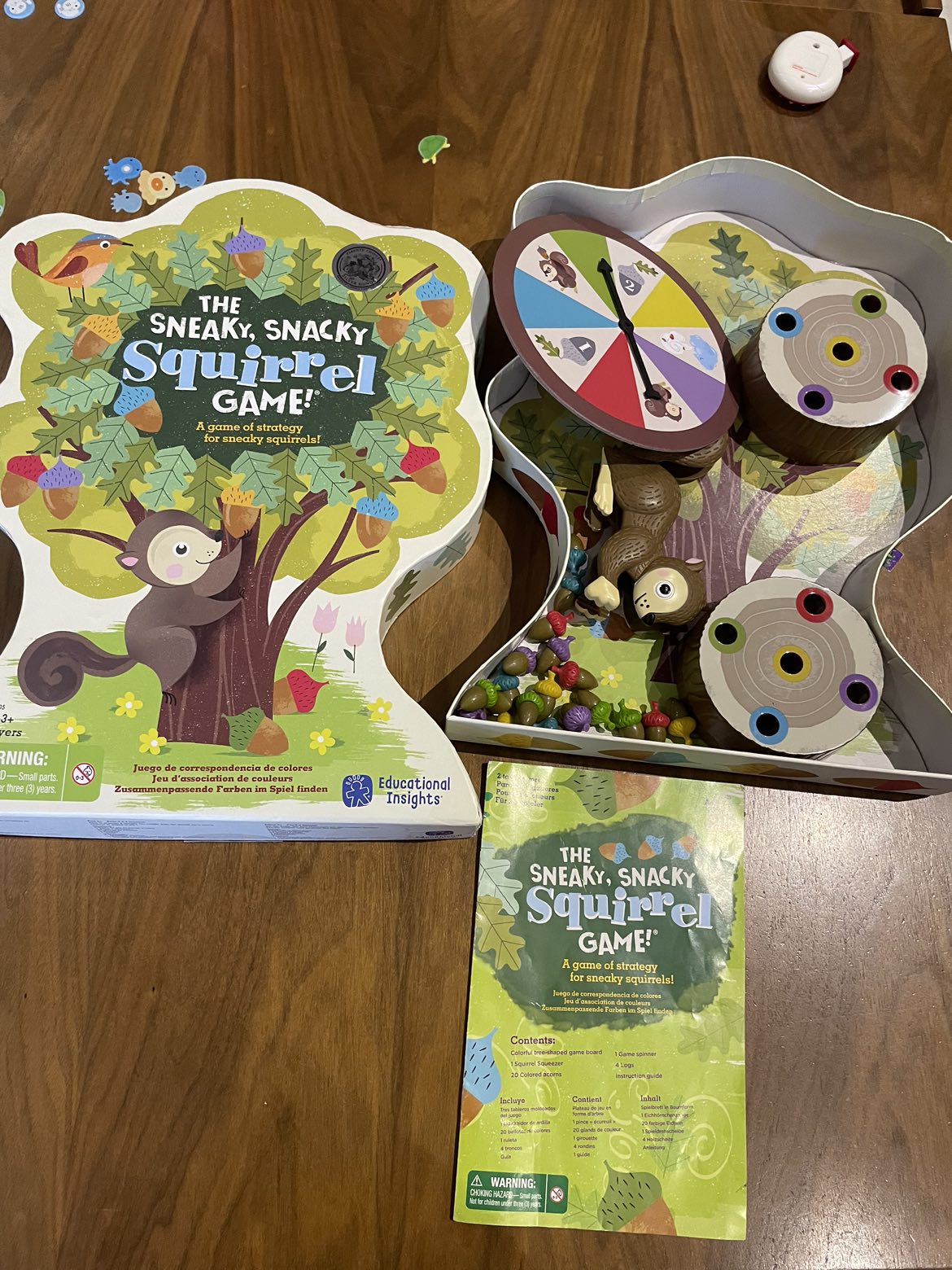 Sneaky snacks squirrel game