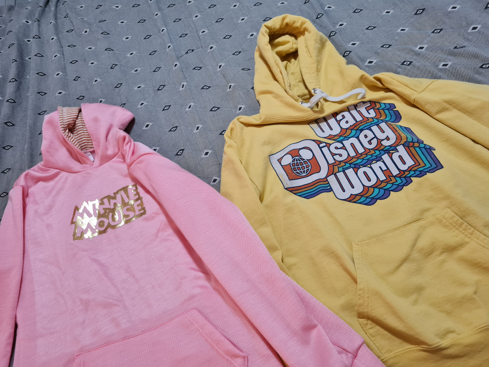 #Freecycle Disney and Minnie Hoodies