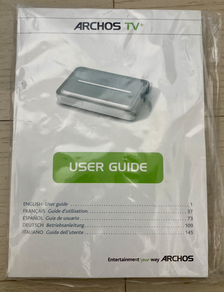 Archos TV+ 80GB Multimedia Hard Drive image indicator(6)