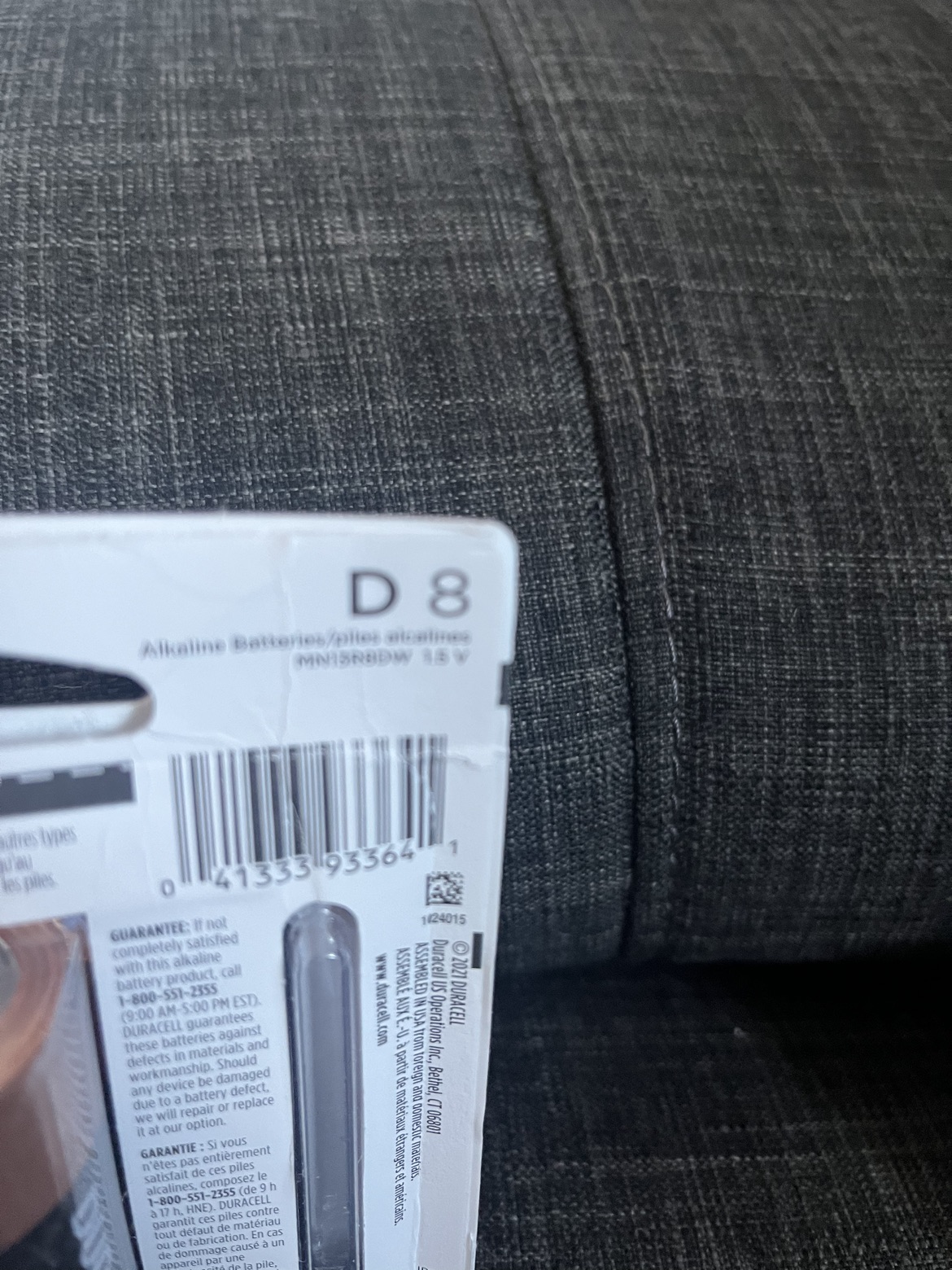 Duracell D Batteries x5 image indicator(4)