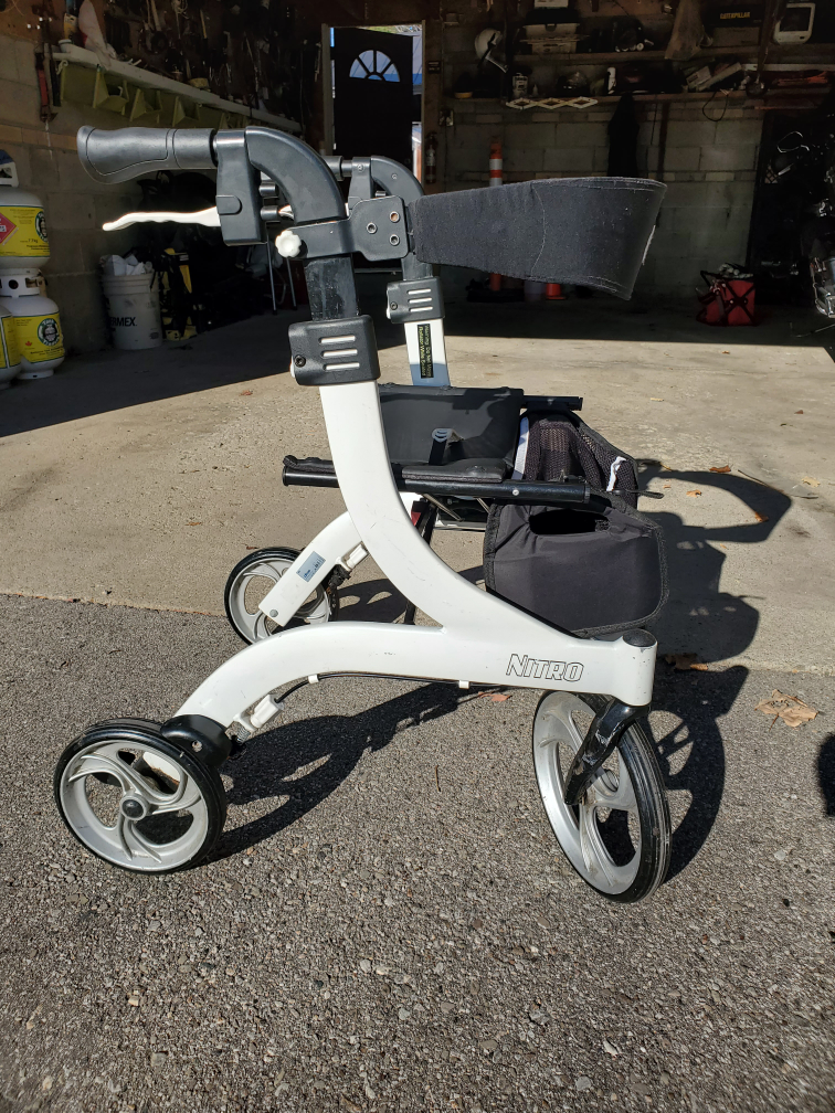 rollator walk aid