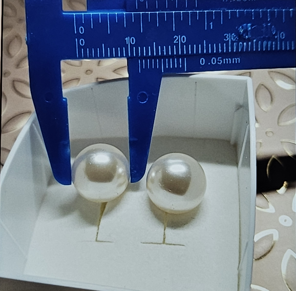 giftable, new - titanium post pearl stud earrings - photo 4