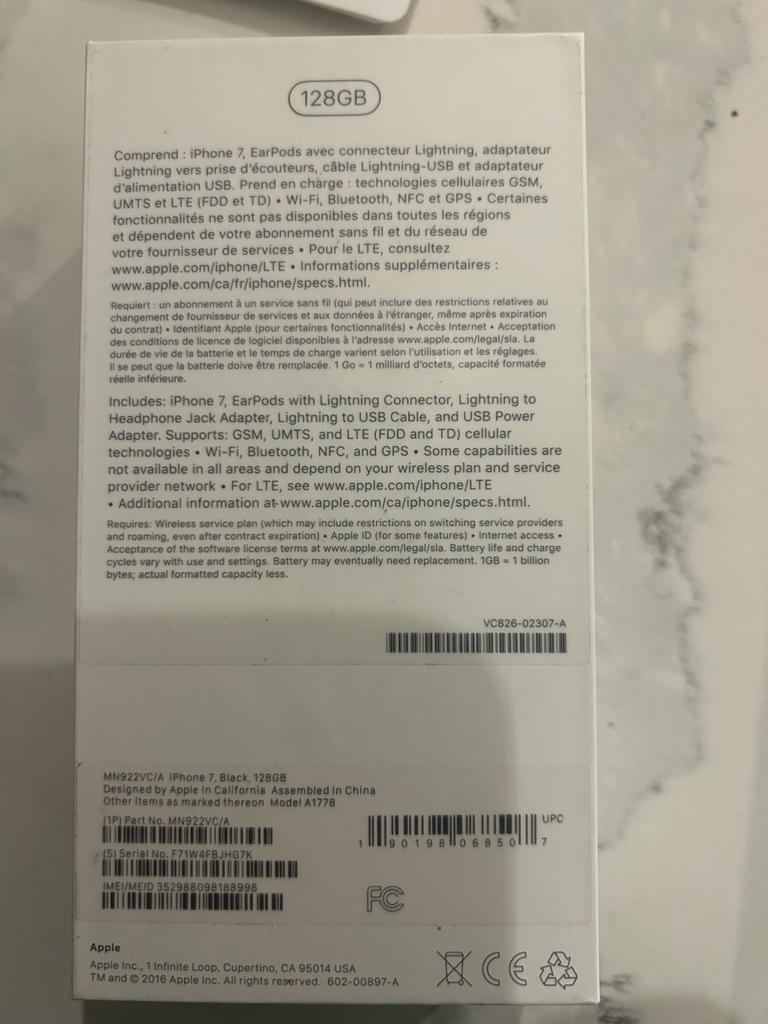 iphone 7 128 GB - photo 2