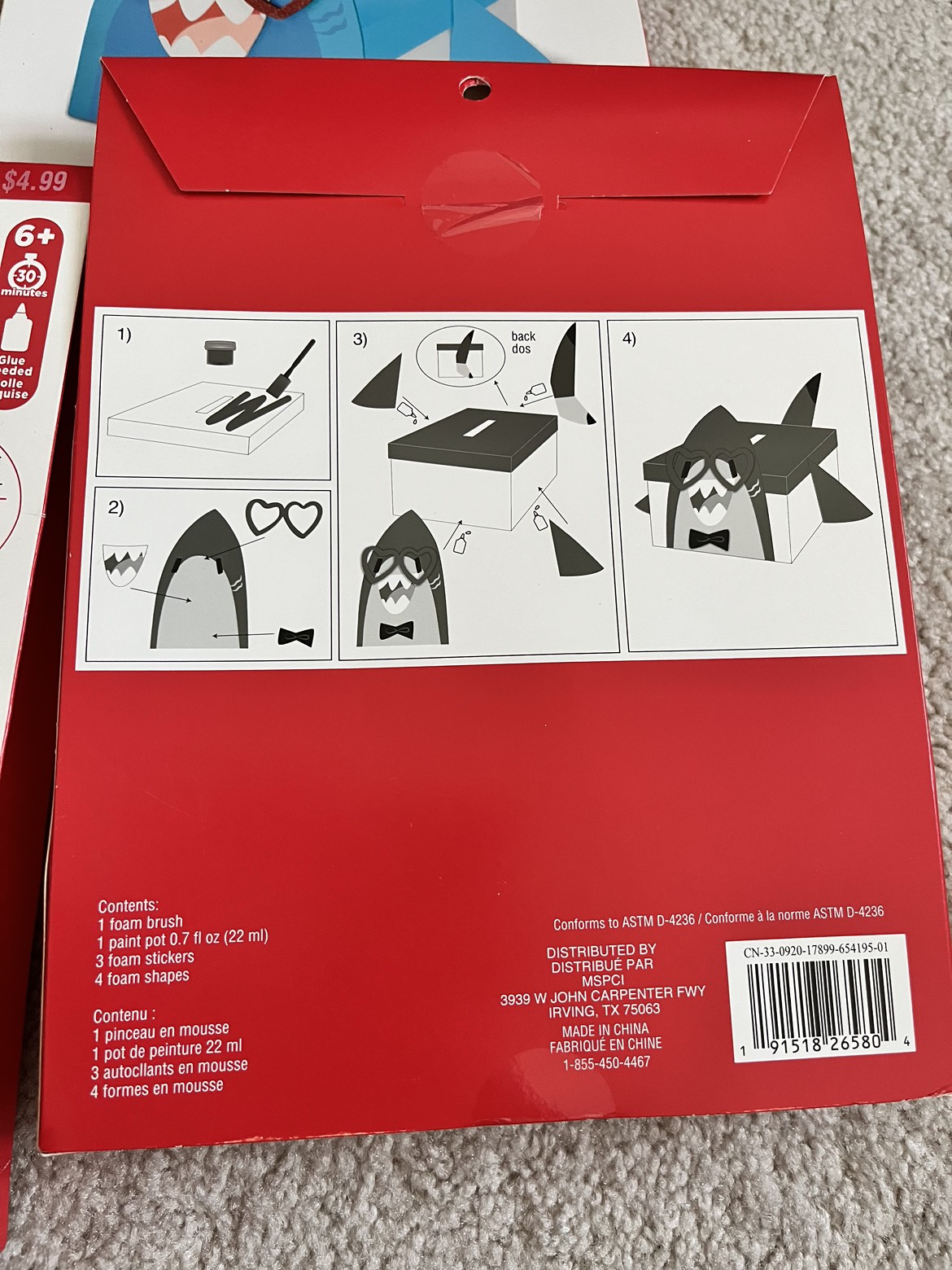 2 New Valentine Mailbox Kit image indicator(2)