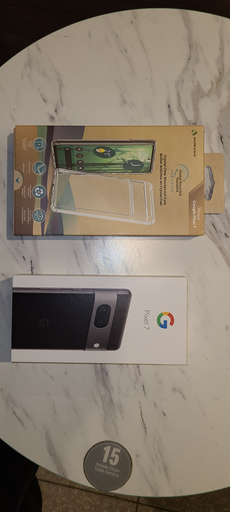 Pixel 7 Brand New with protection Case image indicator(7)