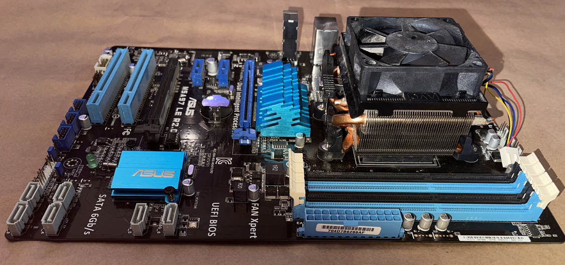 ASUS MSA97 LE R2.0 MOTHERBOARD DUAL INTELLIGENT PROCESSORS BOARD