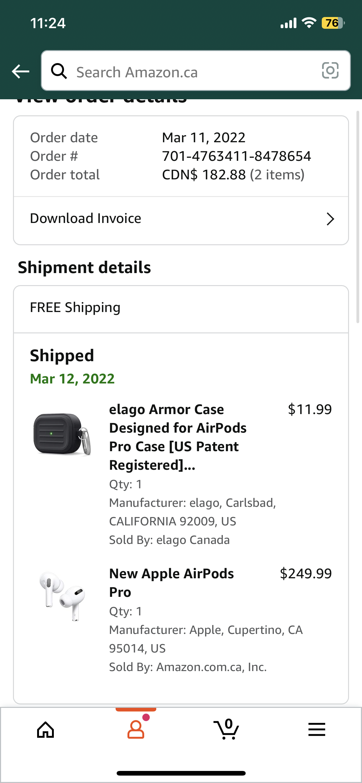 AirPods Pro right side gen 1 - photo 2
