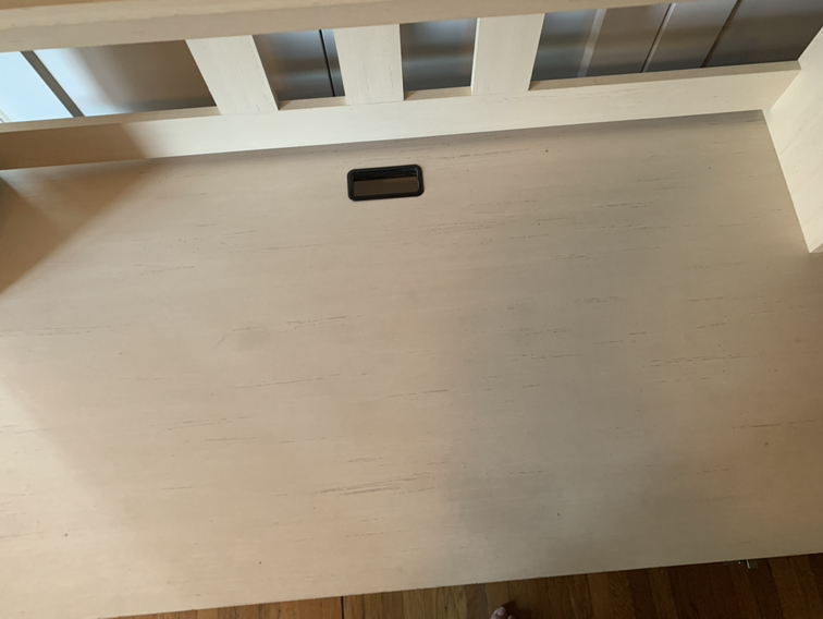 desk with hutch and pullout keyboard tray image indicator(8)