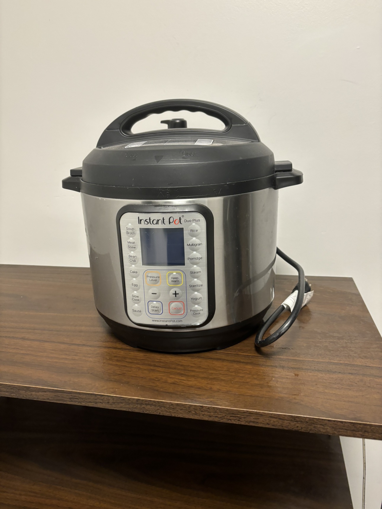 Instant Port pressure cooker