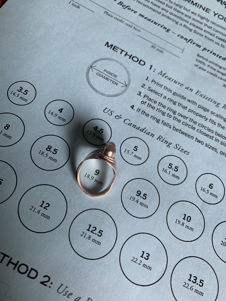 Vintage 1970’s Sterling Silver 2 Moonstone Ring image indicator(5)