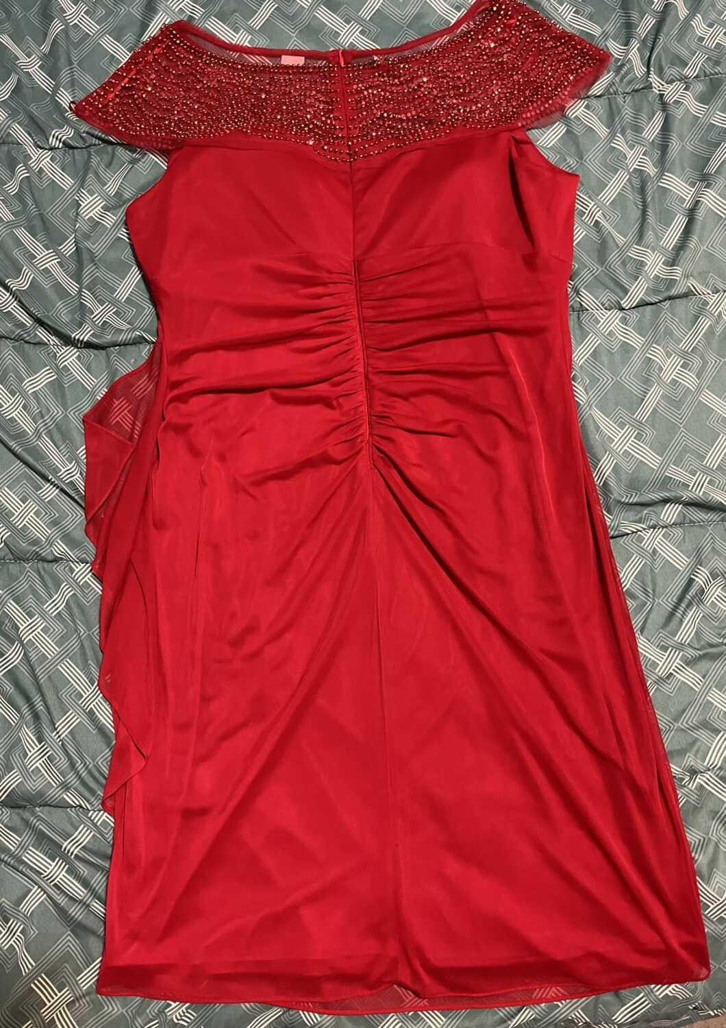 R&M Richards Red Short Dress - photo 5