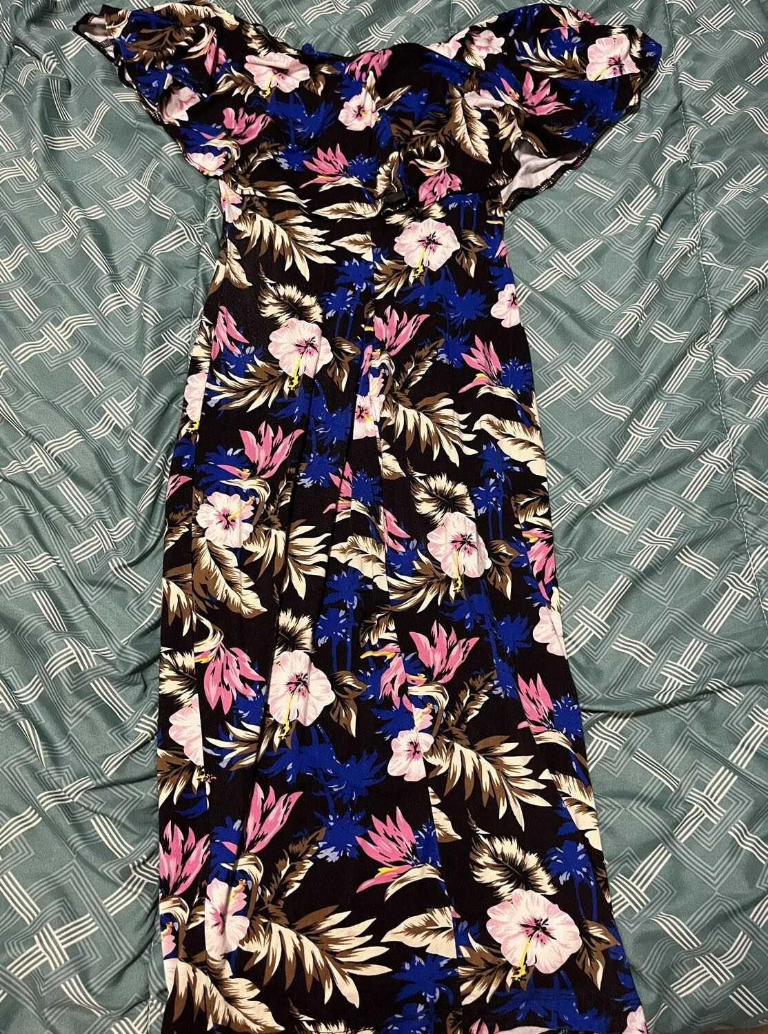 Women's Floral Off The Shoulder Midi/Maxi Dress - photo 3