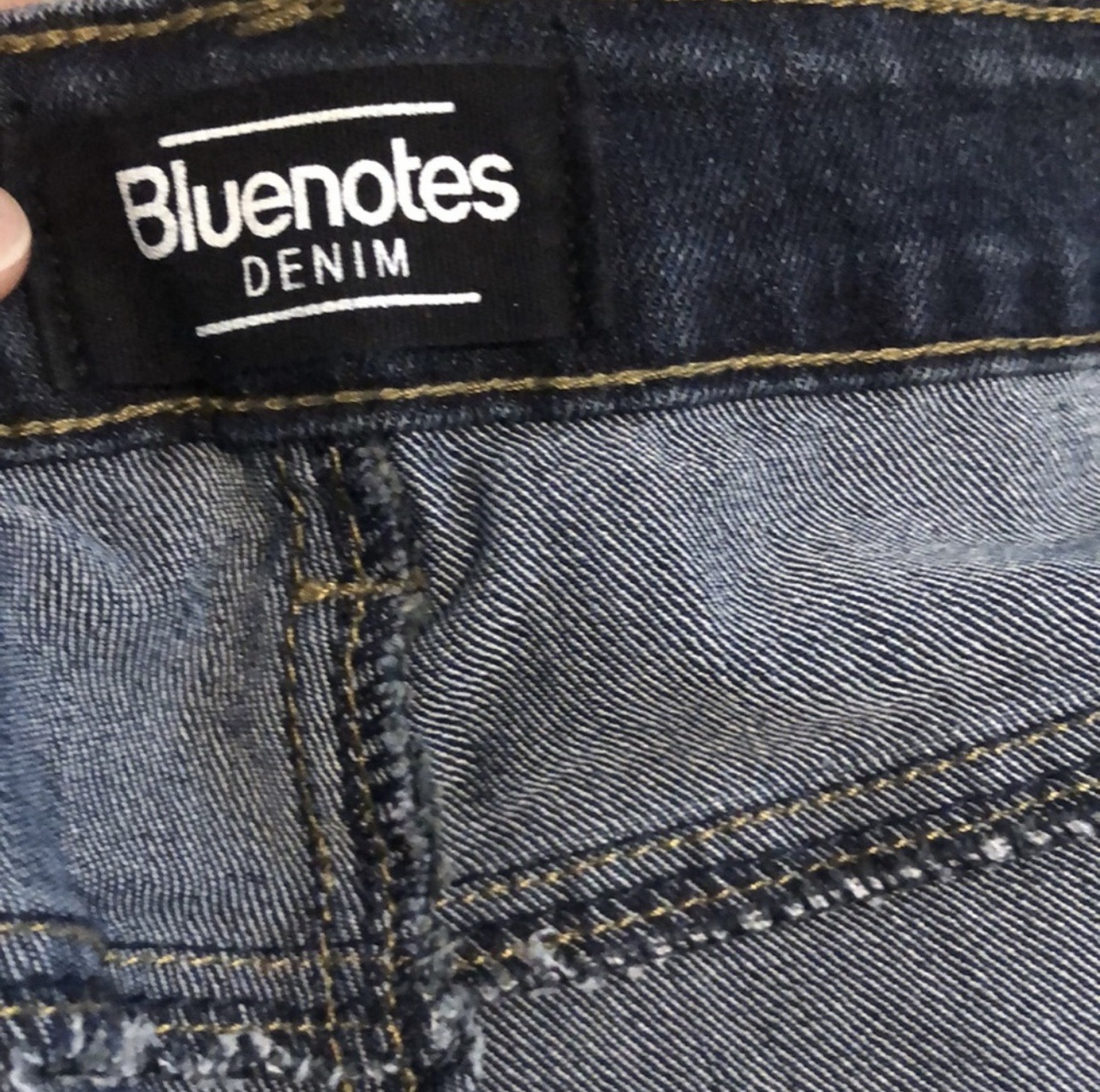 Bluenotes men’s jeans slim straight sz 34/30 image indicator(5)