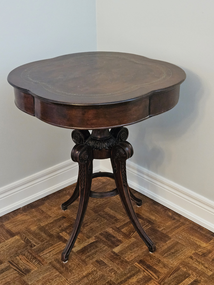 antique  lamp table, - photo 2