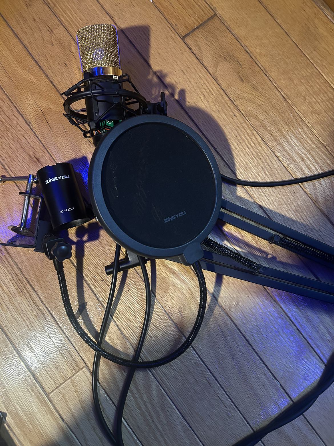 zingyou microphone BM 800 gaming mic image indicator(2)