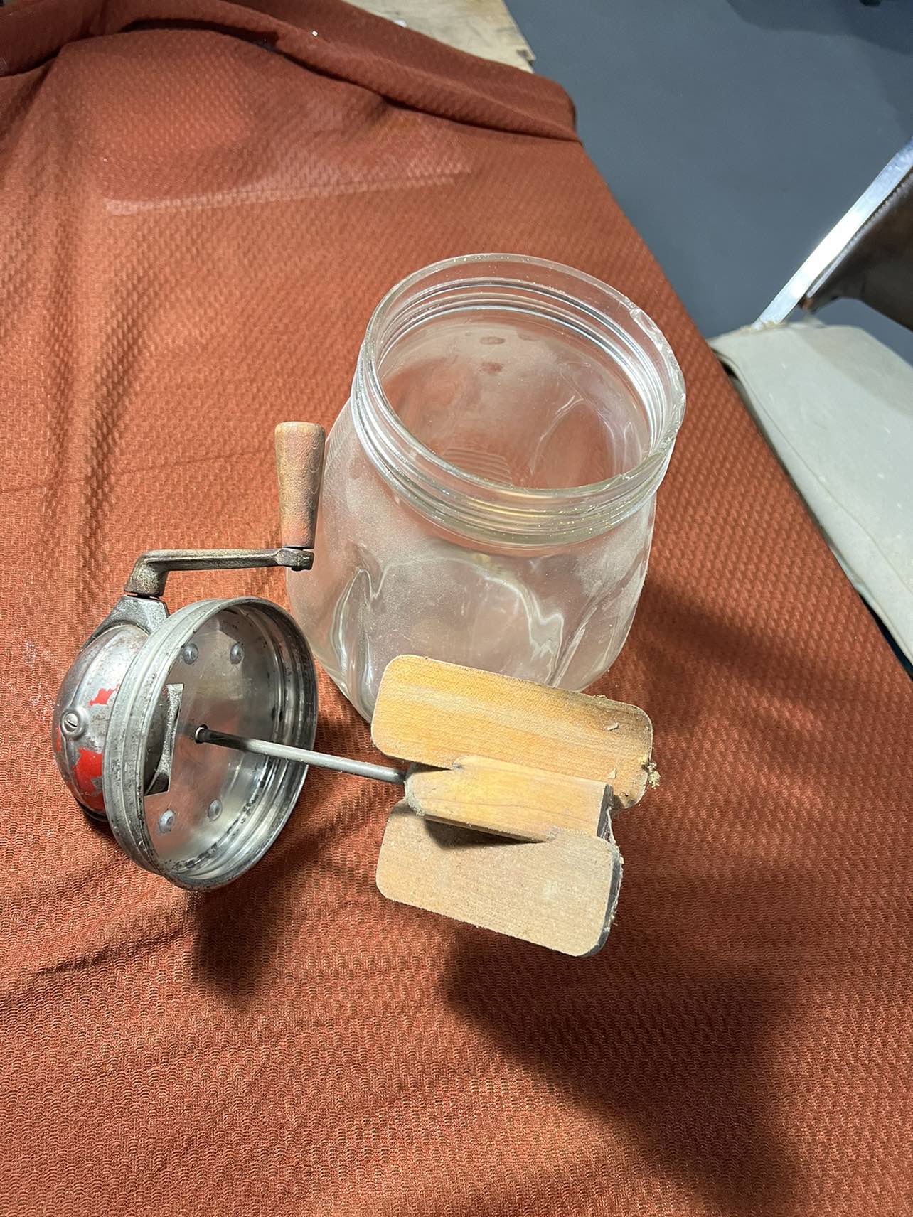 Vintage Butter Churn - photo 4