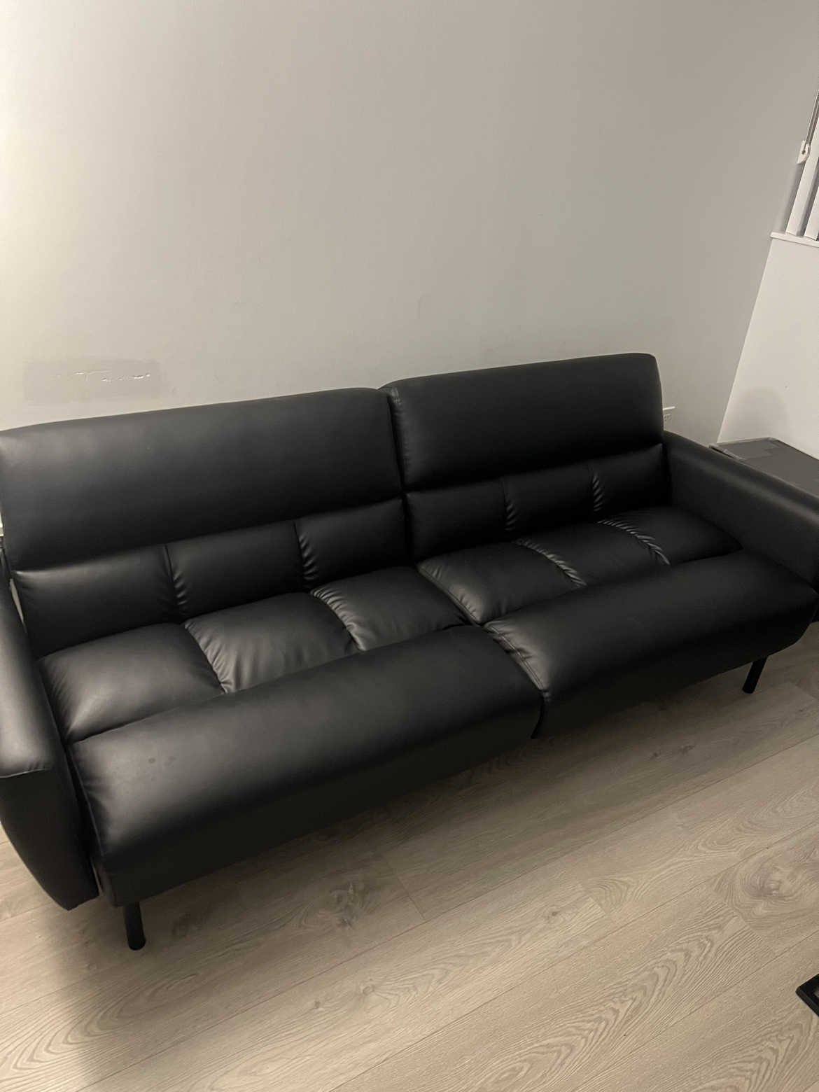 Moving Sale - Ollie 82'' Vegan Leather Sofa