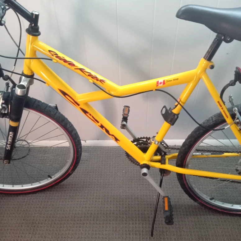 CCM Yellow Sidekick bike