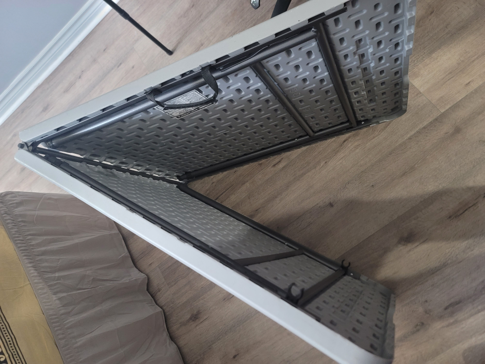 solid 6 feet folding table for sale