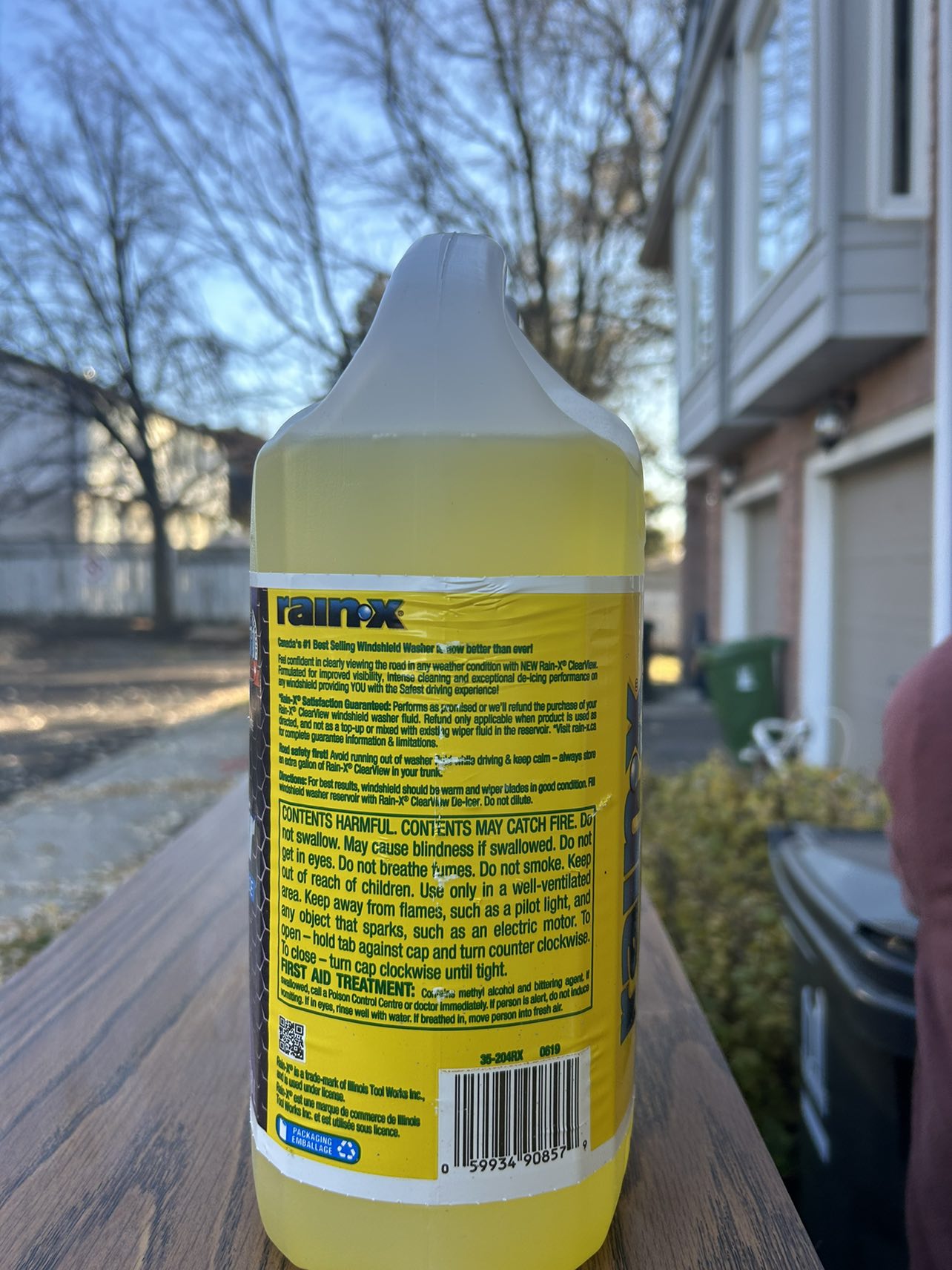 Rain-x de-icer clear view windshield washer - photo 2