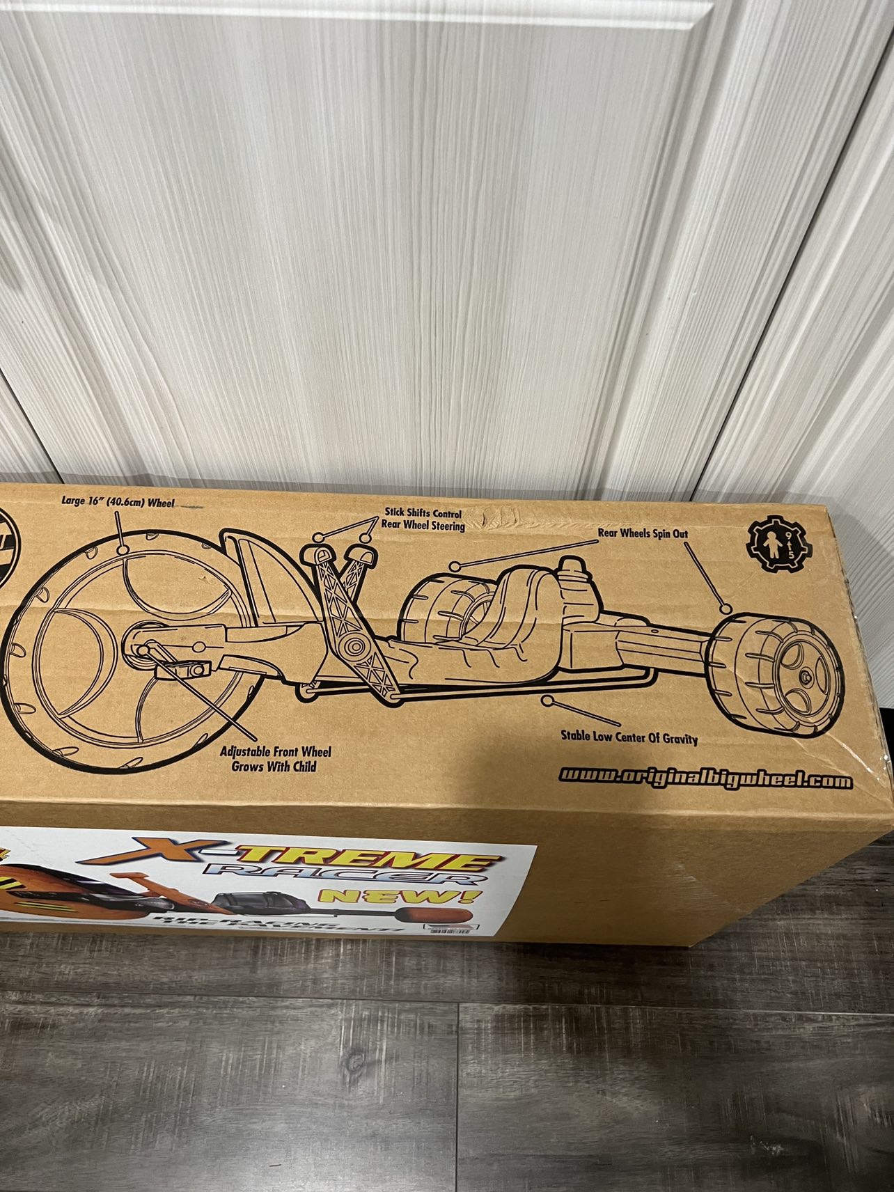 Kids racer big wheel - photo 4