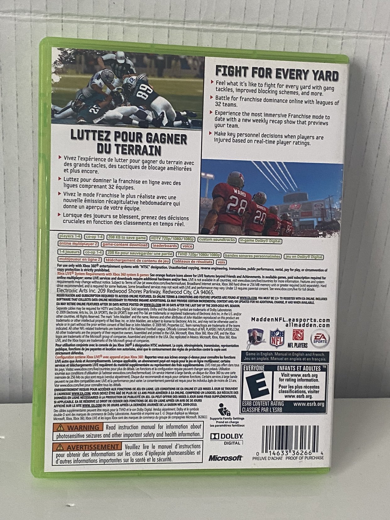 MADDEN NFL 10 (Xbox 360) image indicator(2)