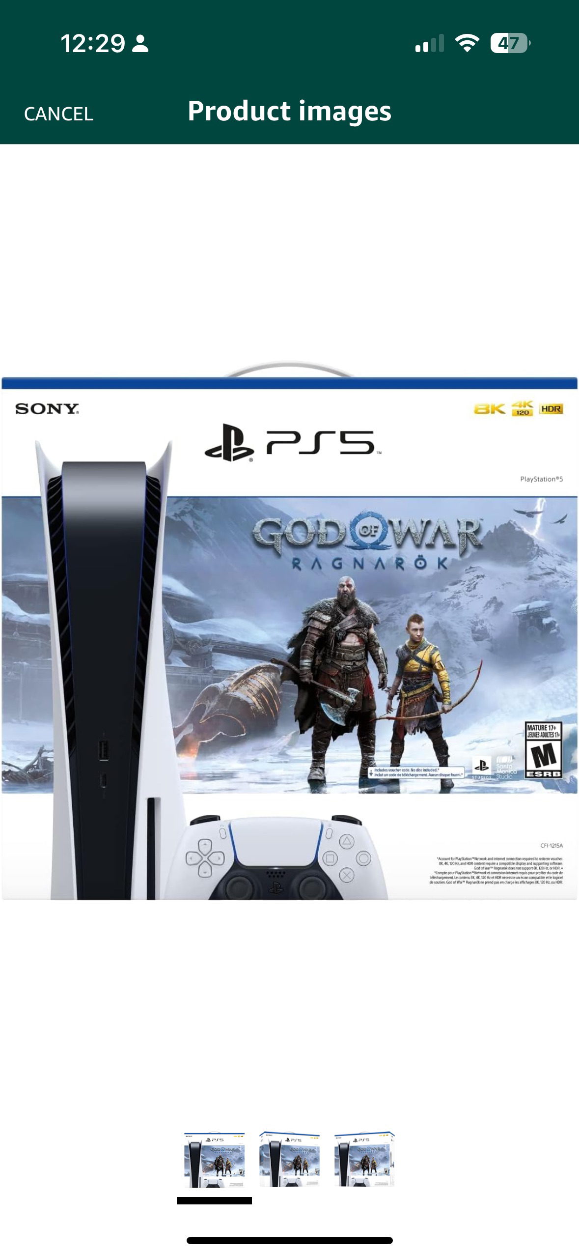 PS5 god of war bundle