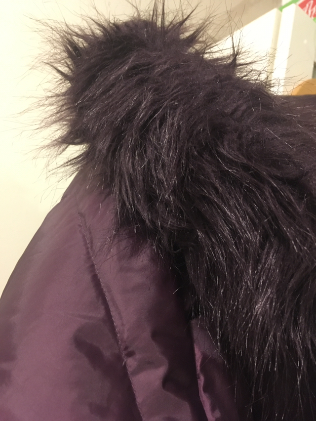 Beautiful duvet jacket with pocket for cell phone image indicator(6)