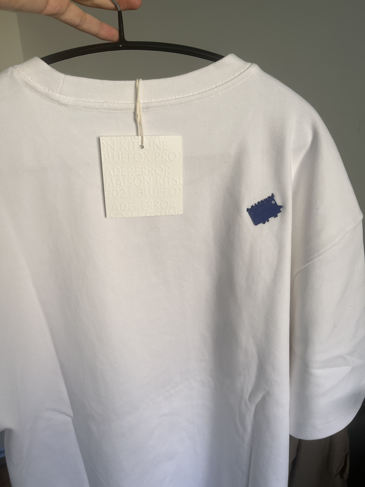 ader error maison kitsune t shirt - photo 2