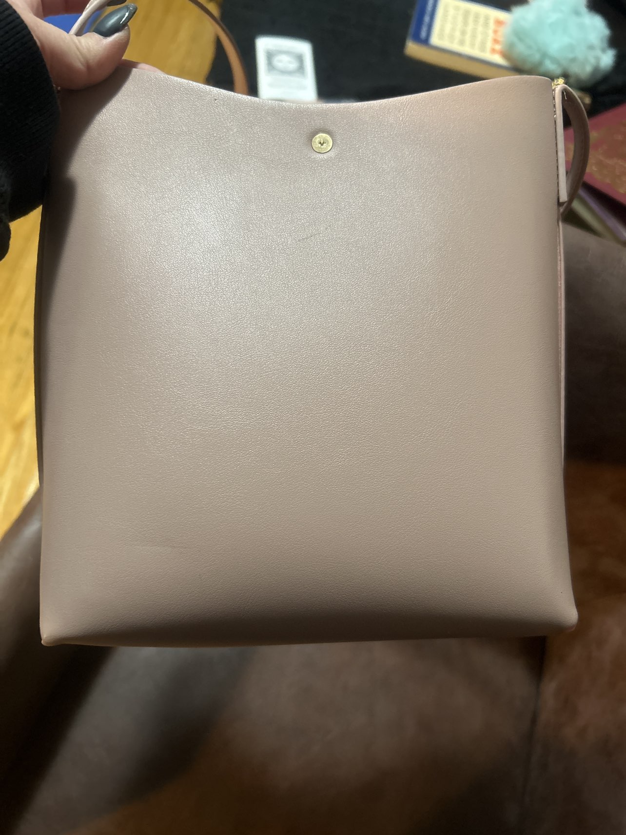 Neutral Pink mini tote - photo 4