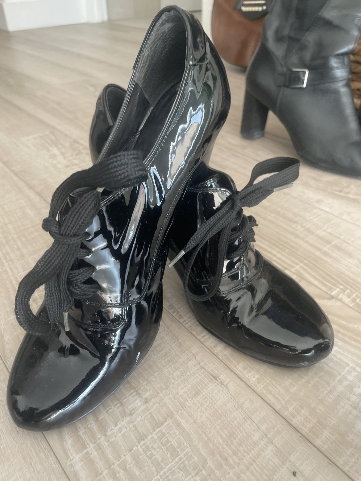 3 pairs of quality shoes, size 10. $130 for 3 or $50 each image indicator(6)