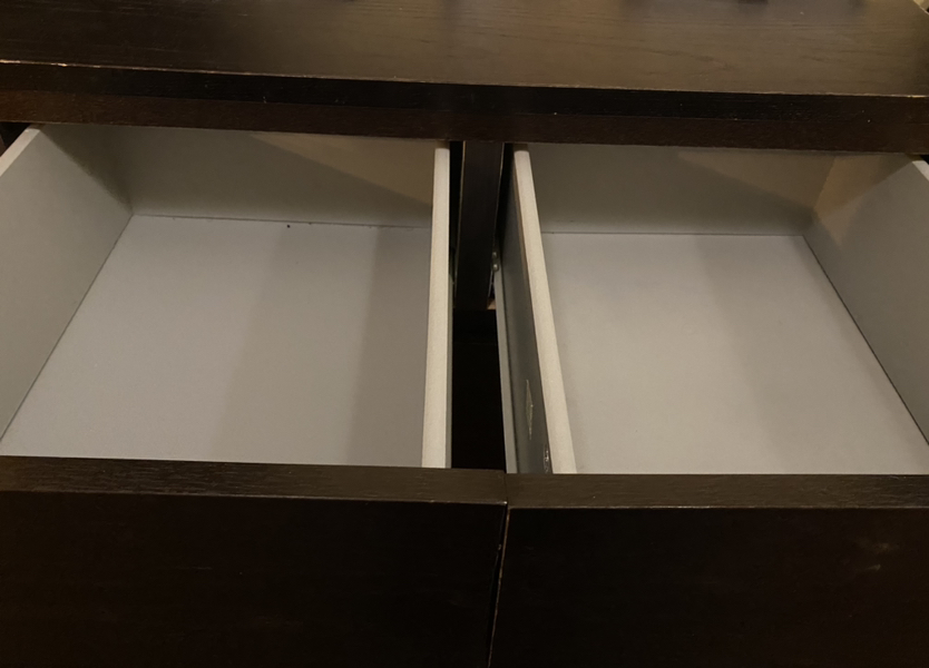 IKEA Malm 6 drawer chest (black-brown) - photo 3