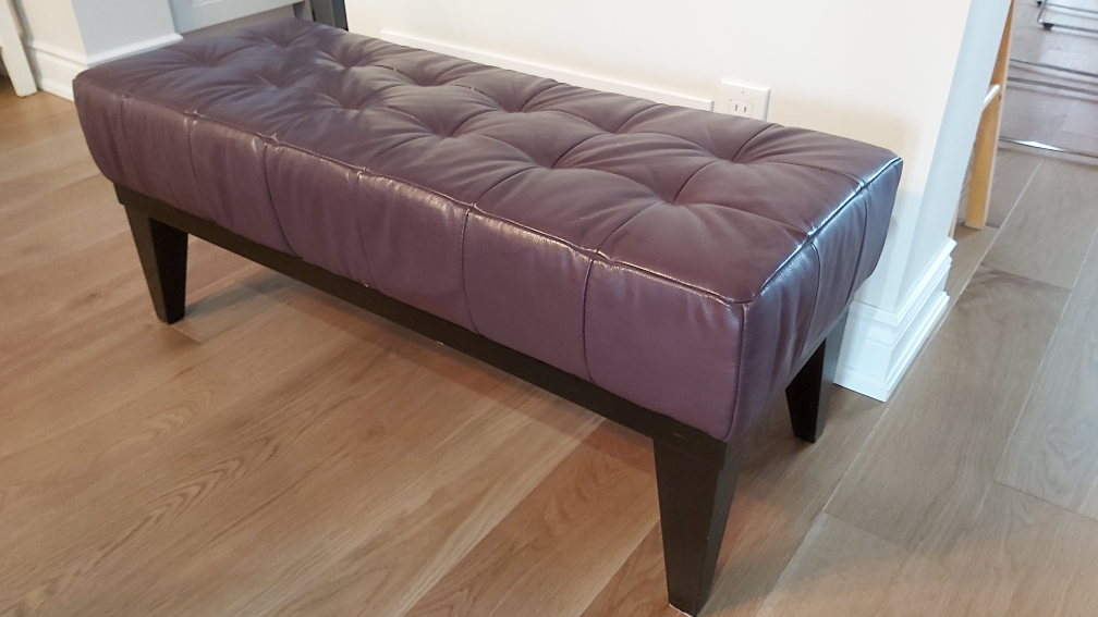 Leather Bench