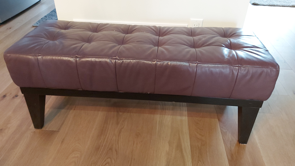 Leather Bench - photo 2