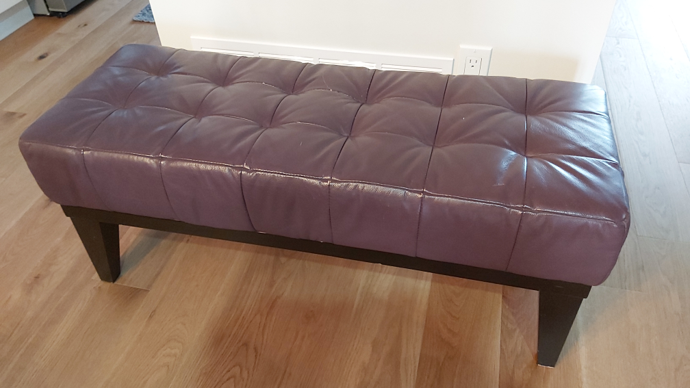 Leather Bench - photo 4