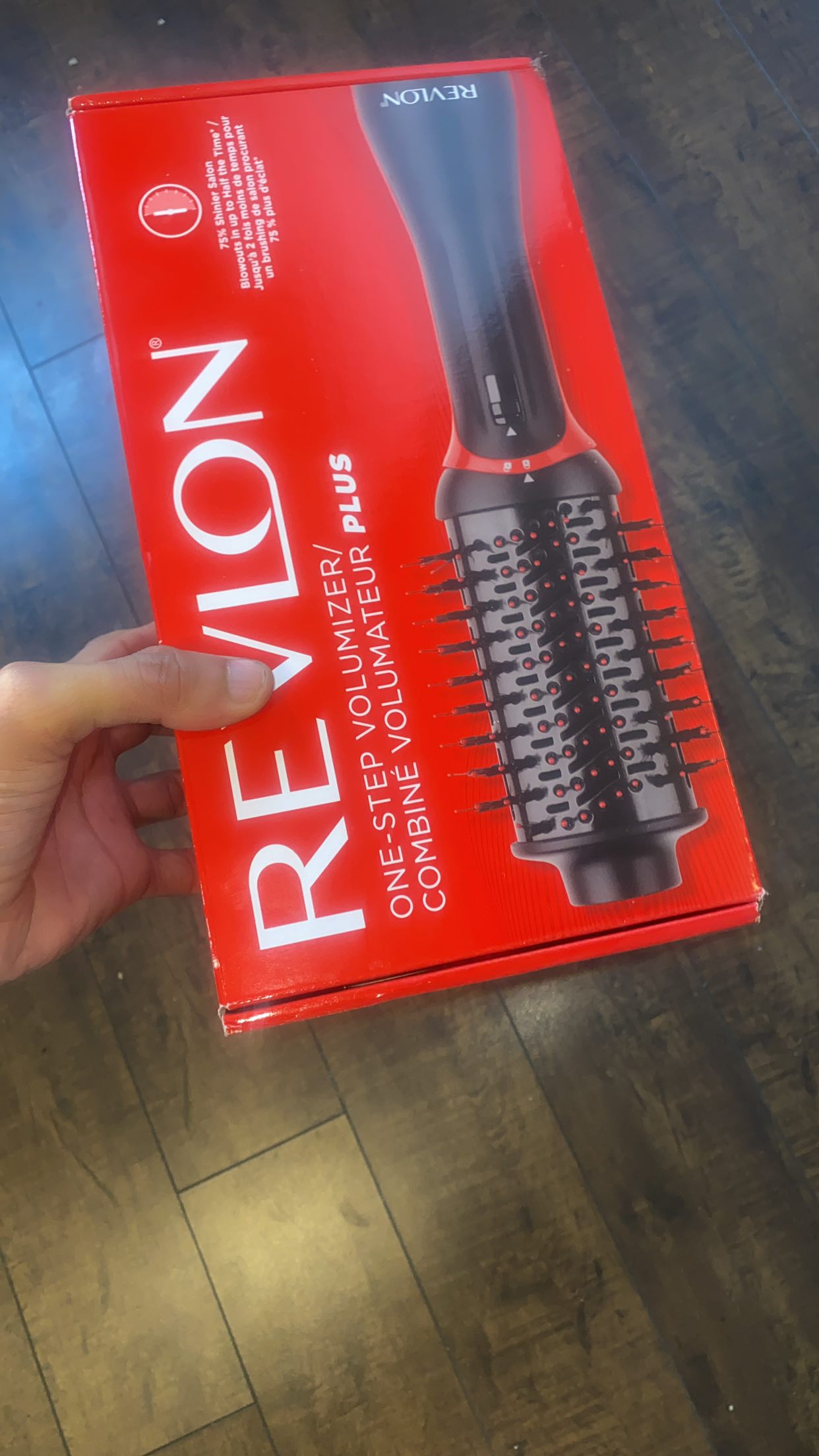 New hair dryer heating brand new