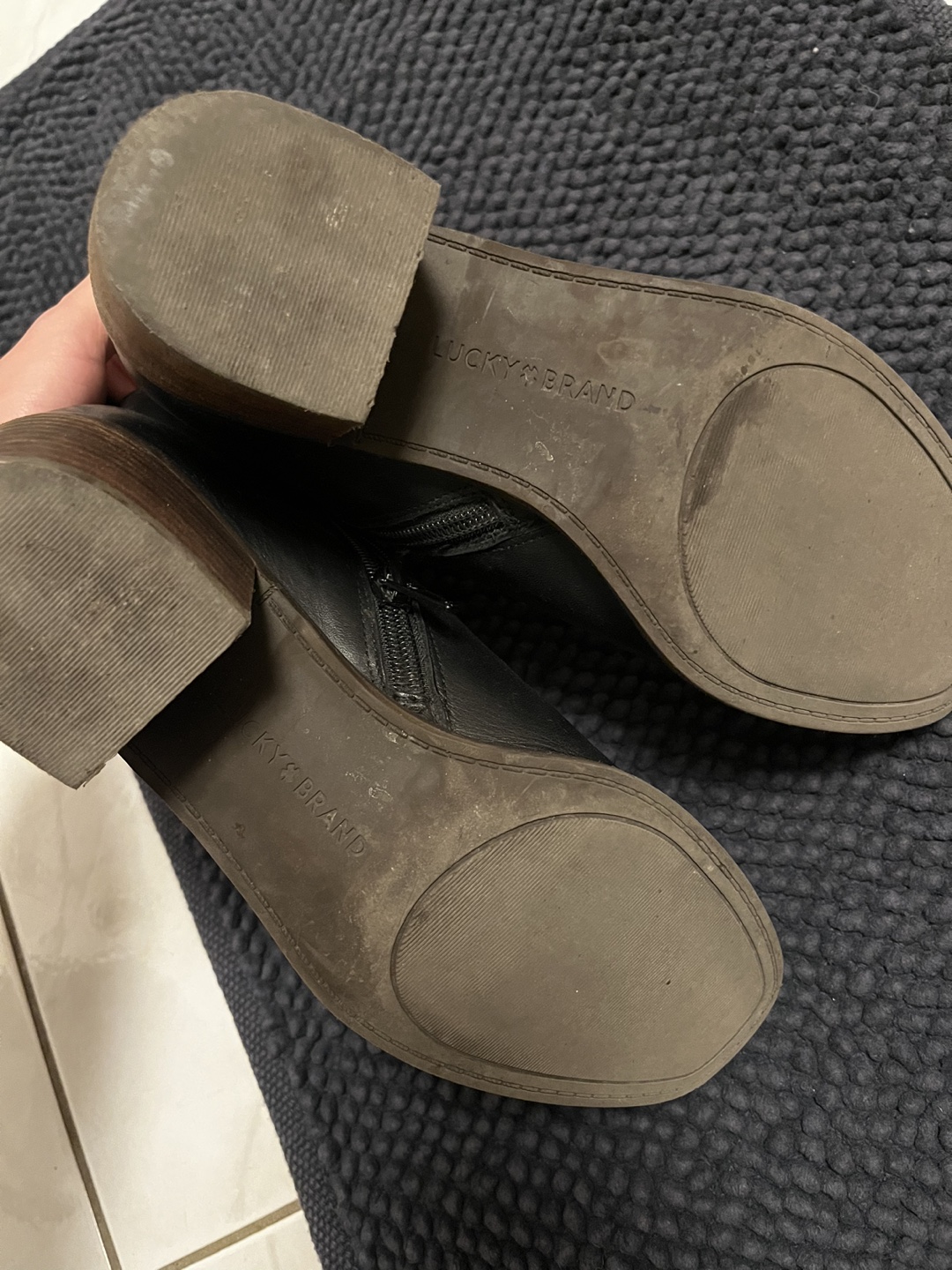 Lucky Brand Leather Booties image indicator(5)