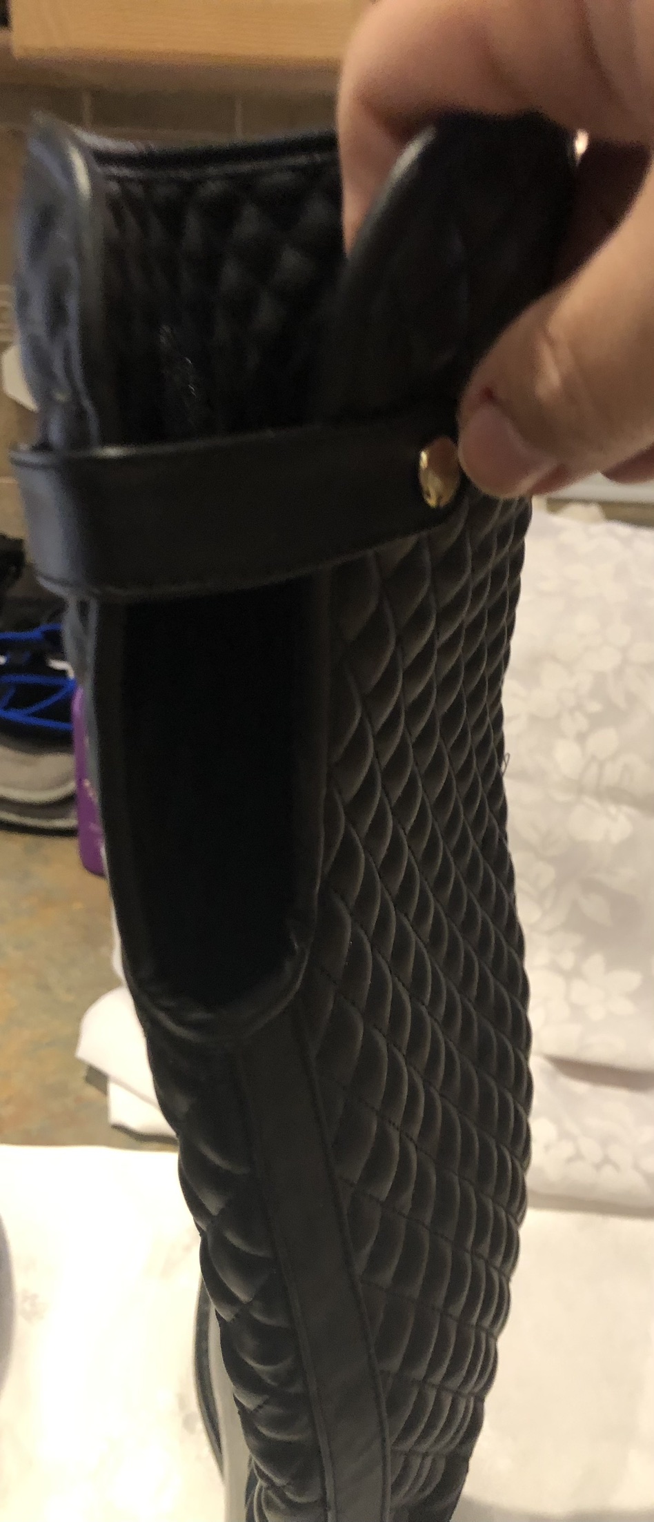 Steve Madden quilted rain boots image indicator(4)