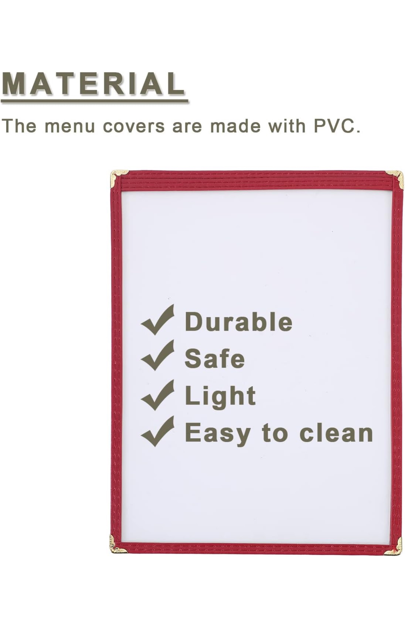 Menu or file covers - photo 3