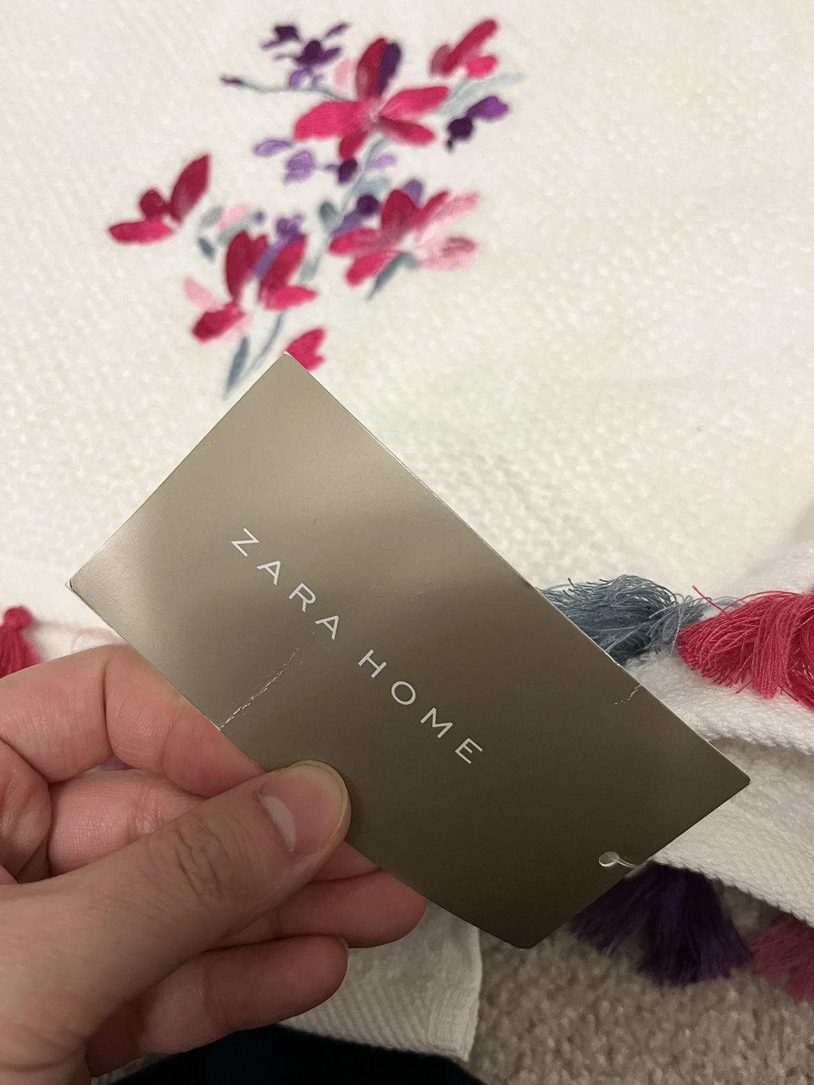 BNWT Zara Home Bath Towel image indicator(5)