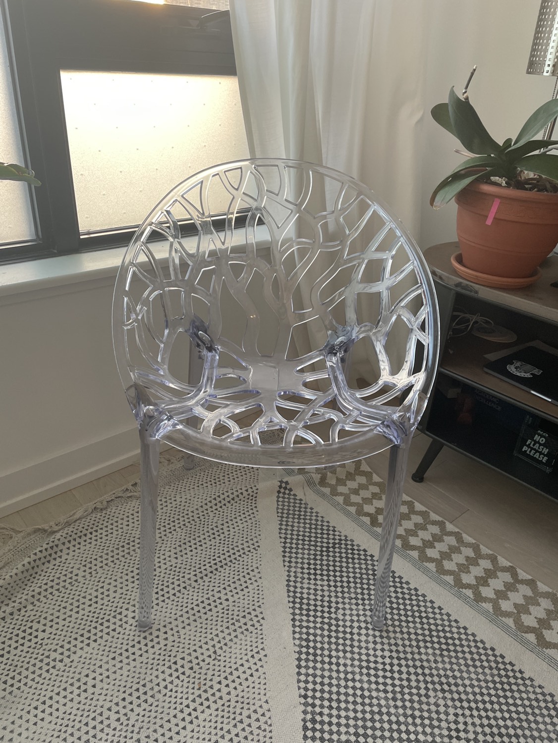 Acrylic chair