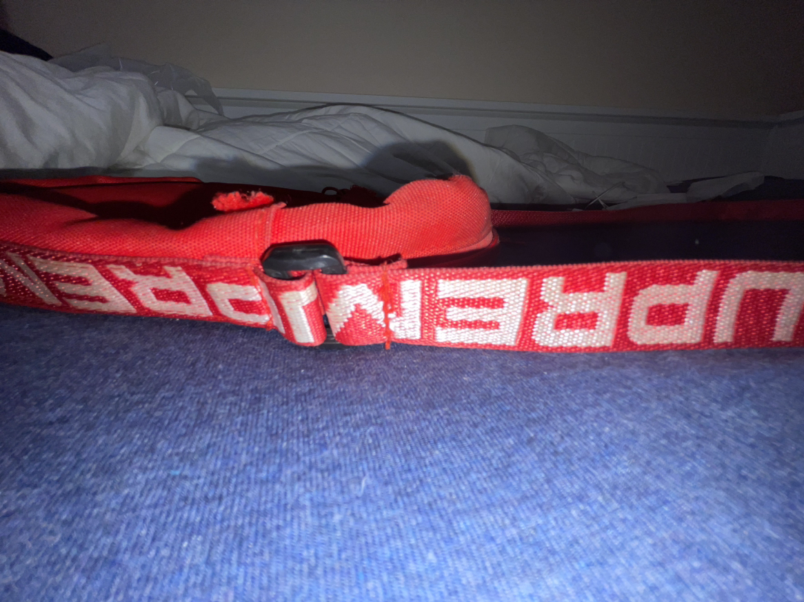 Supreme SS18 Red Side Bag - photo 2